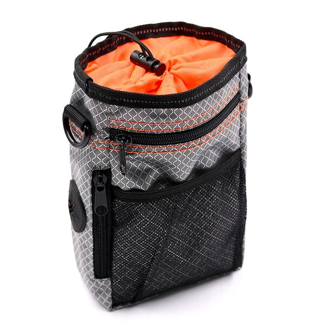 Portable Dog Training Bag Multi-function Treat Snack Pocket Pet Dog Outdoor Poop Bag Feed Storage Pouch Food Reward Waist Bags